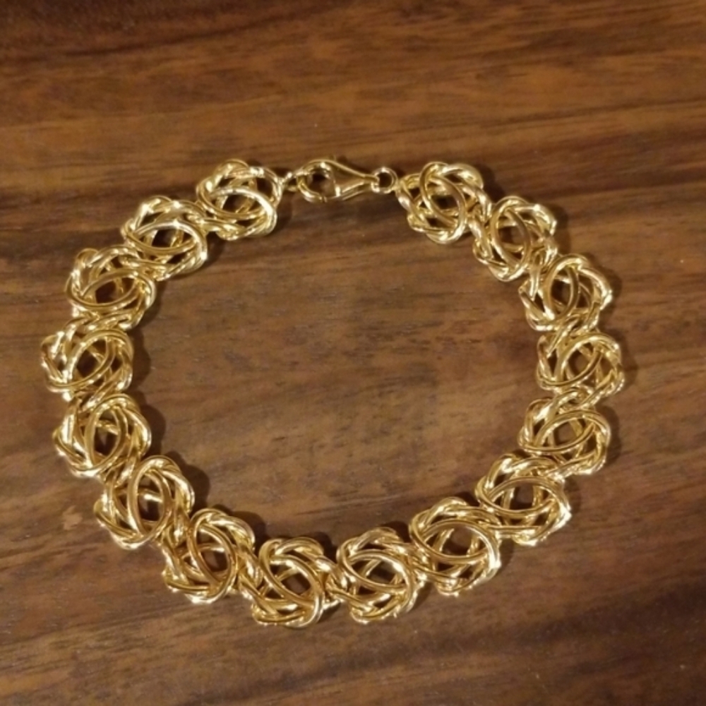 14K Gold Italian Bracelet